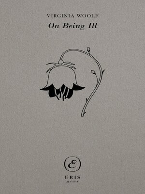 cover image of On Being Ill